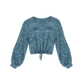 Sky Jersey Blue Sweater