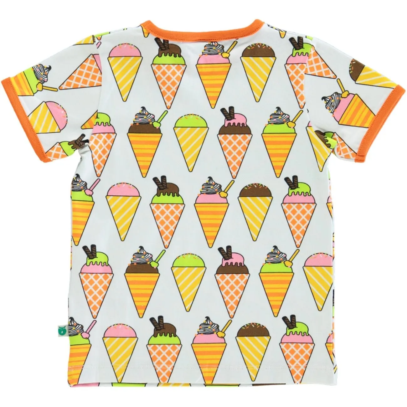 Småfolk Cream T-Shirt With Ice Cream