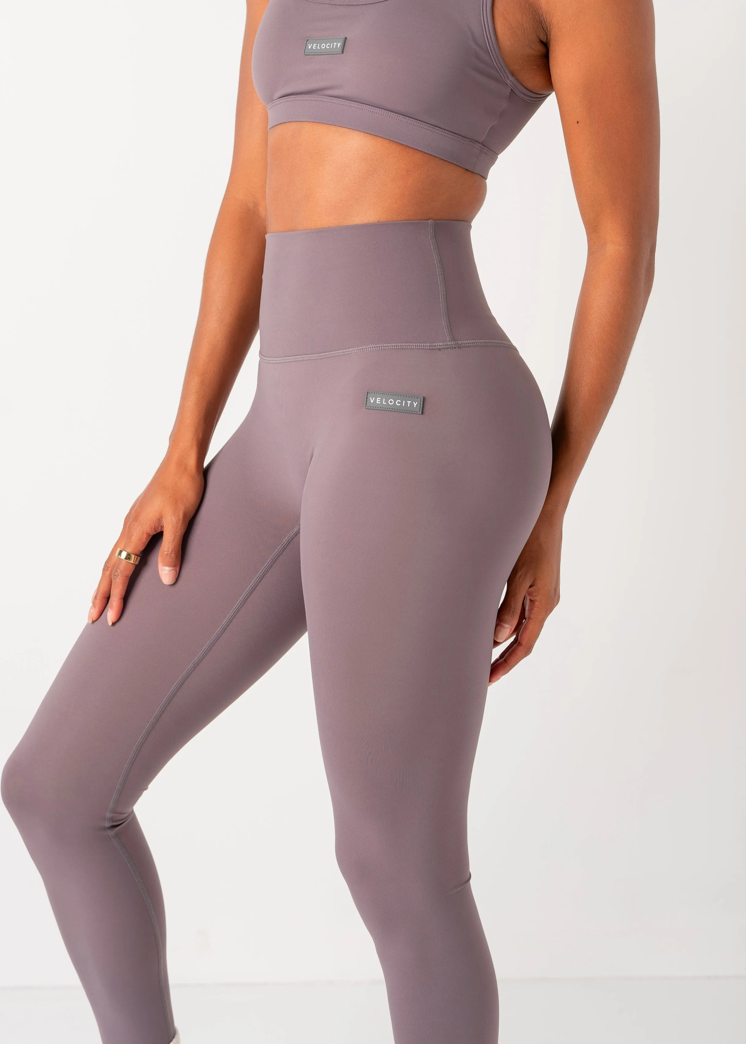 SS SEAMLESS LEGGINGS - GRAPHITE