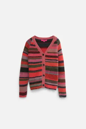 Stripe Super Soft Women's Cardigan