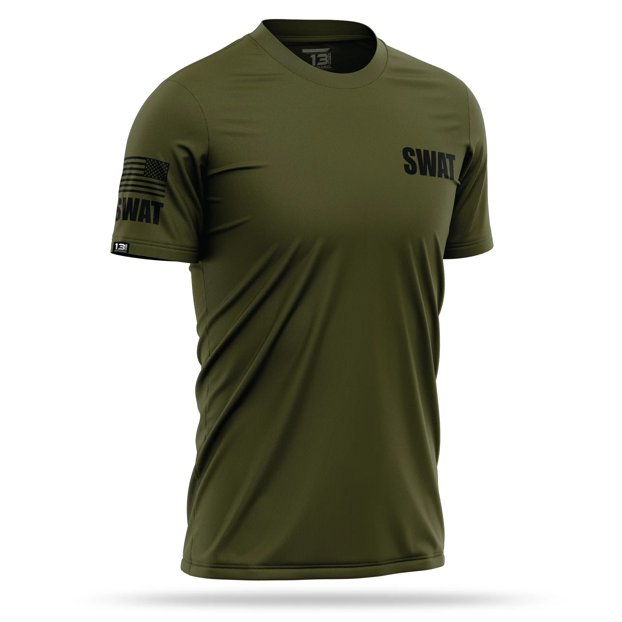 [SWAT] Men's Performance Shirt [GRN/BLK]