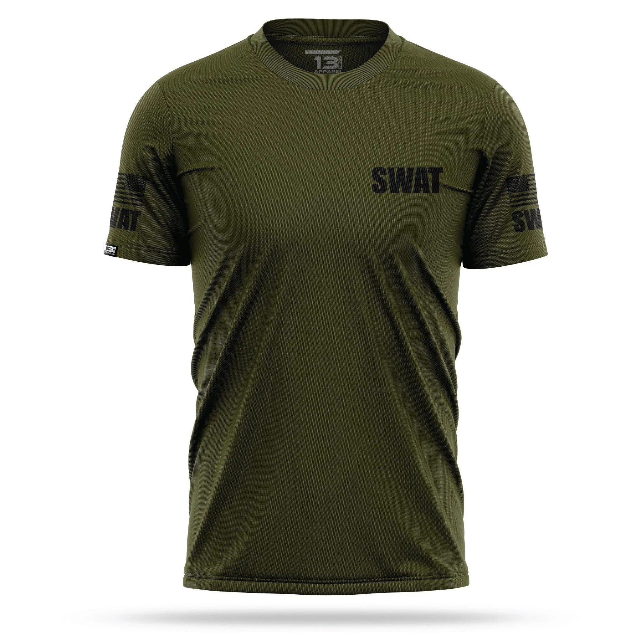 [SWAT] Men's Performance Shirt [GRN/BLK]