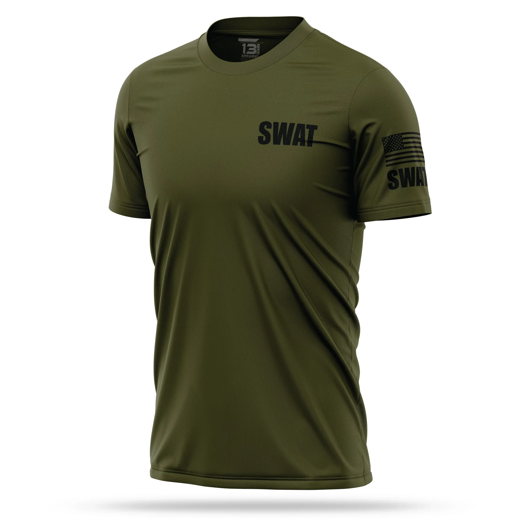 [SWAT] Men's Performance Shirt [GRN/BLK]