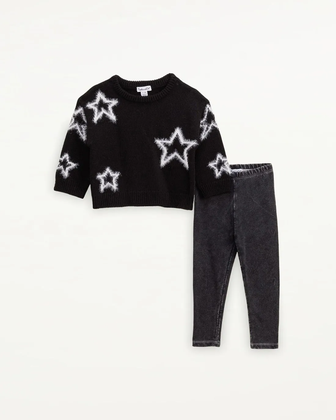 Toddler Girl Stardust Sweater Set