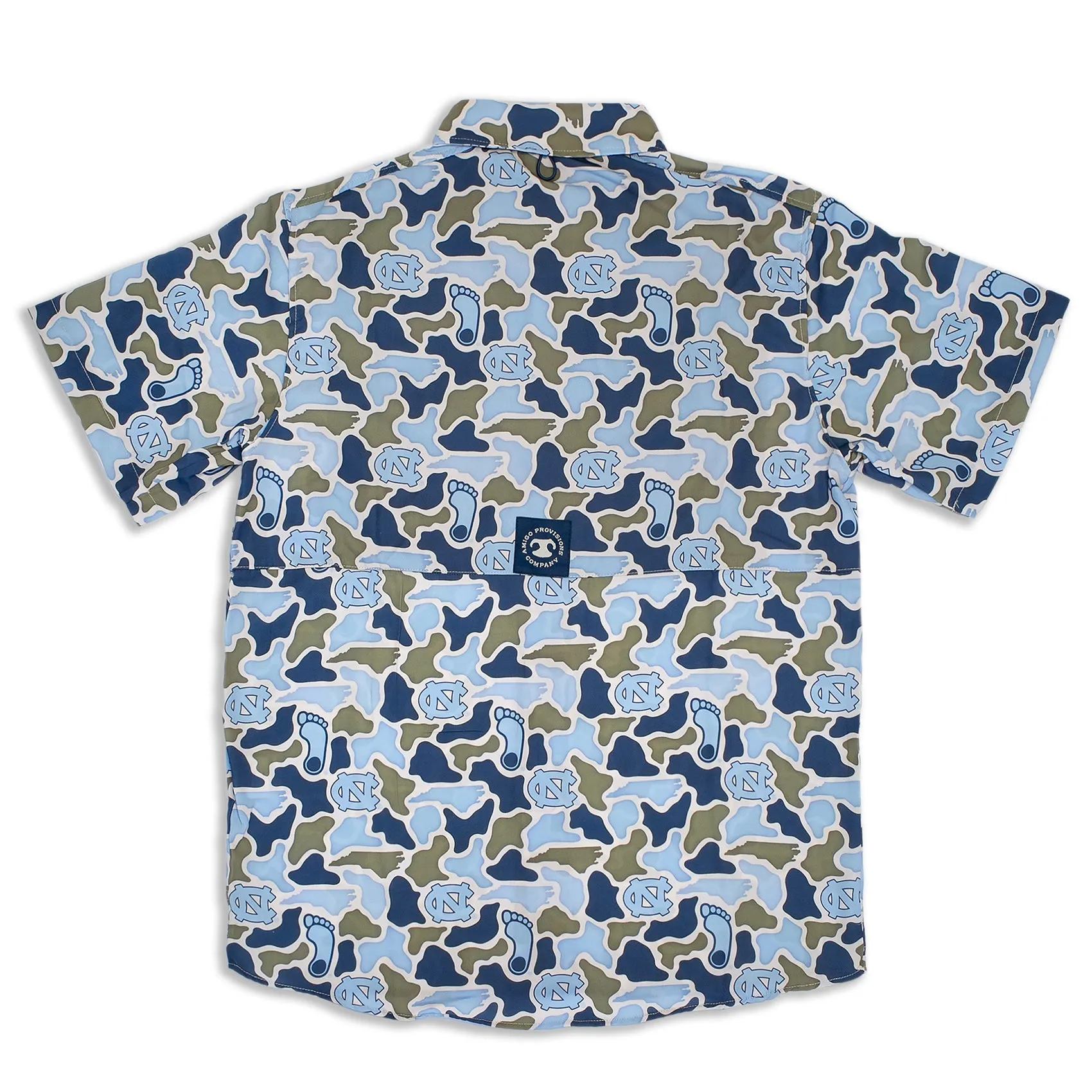 UNC Tar Heels Camo - Frio Tech Shirt