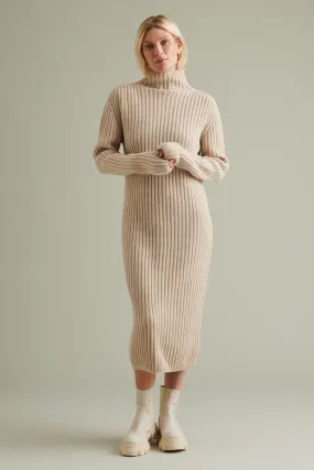 Utö Knitted Dress Beige