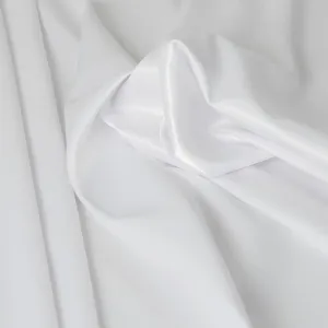 White Stretch Poly Satin 2441