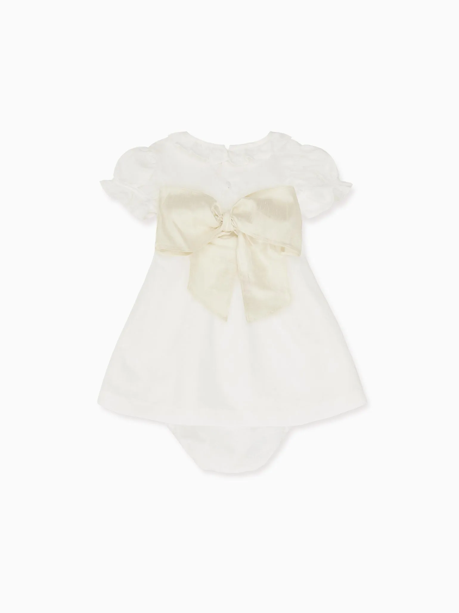 White Vega Ceremony Baby Girl Set