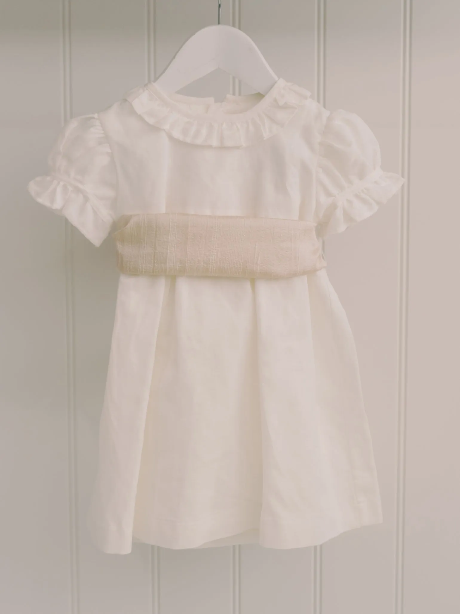 White Vega Ceremony Baby Girl Set