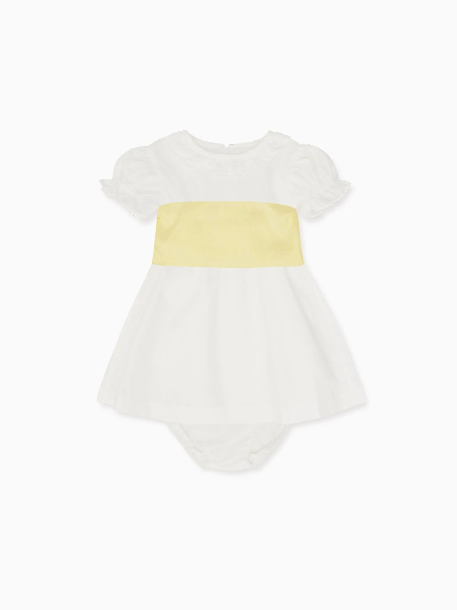 White Vega Ceremony Baby Girl Set