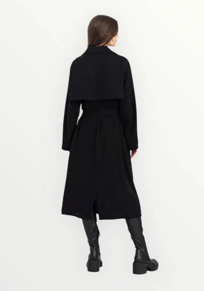 Womens Belted Trench Coat