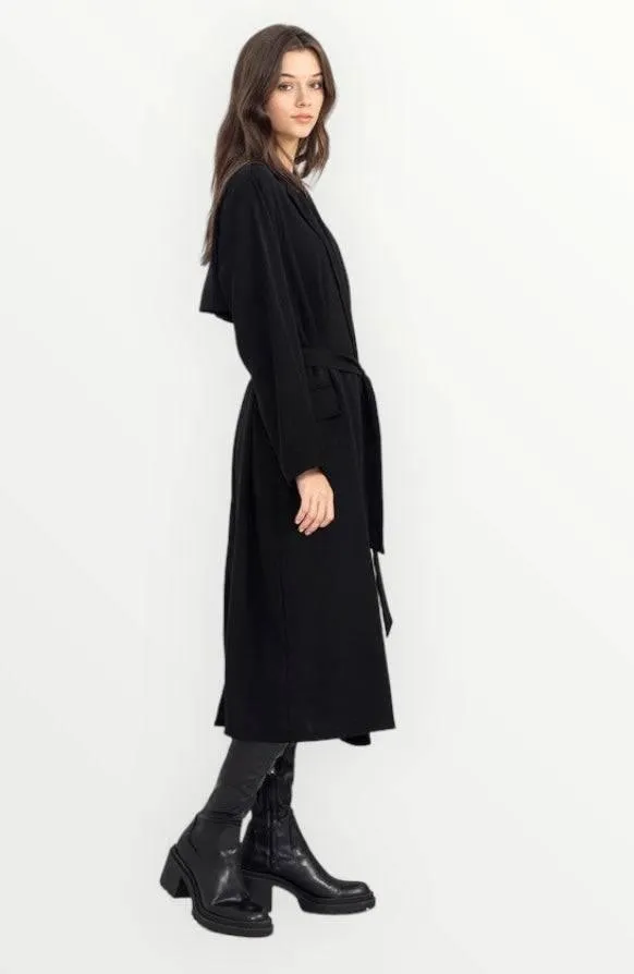 Womens Belted Trench Coat