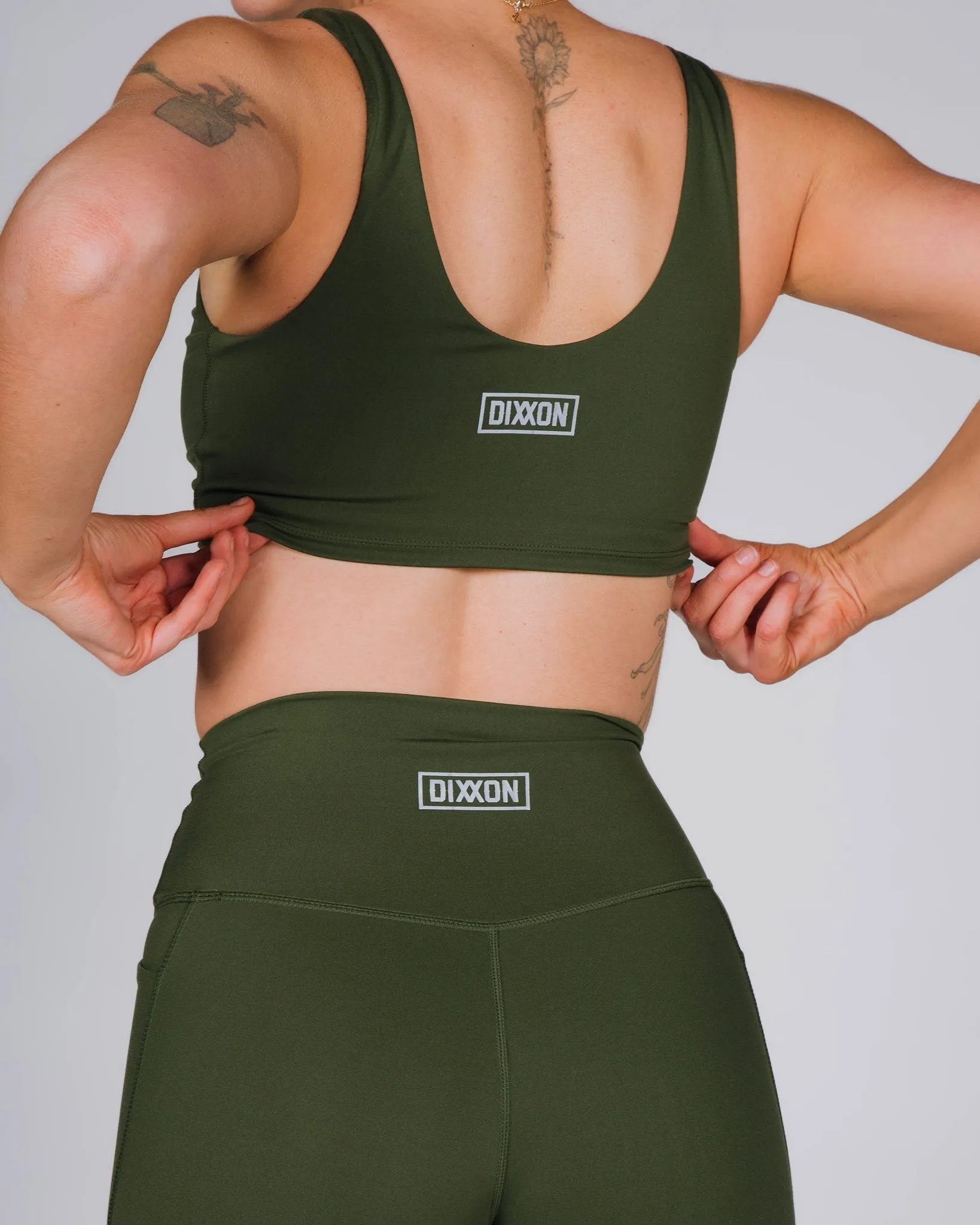 Women's Classic Sports Bra - O.D. Green