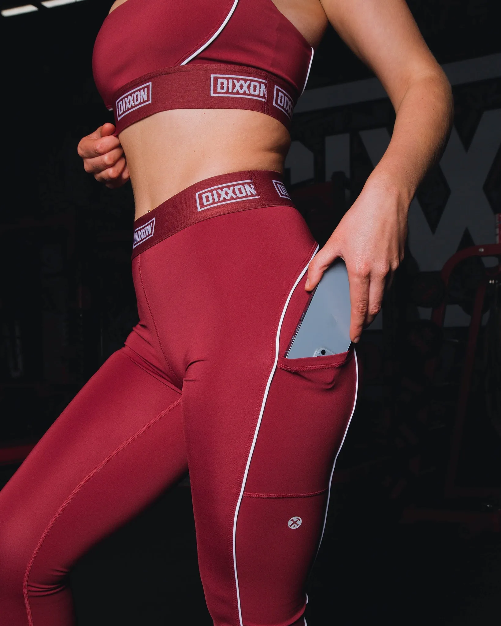 Women's Jane Leggings - Maroon