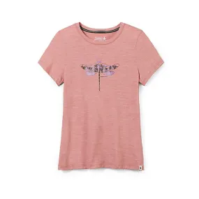 Womens Merino Sport 150 Dragonfly Summit Short Sleeve Graphic Tee