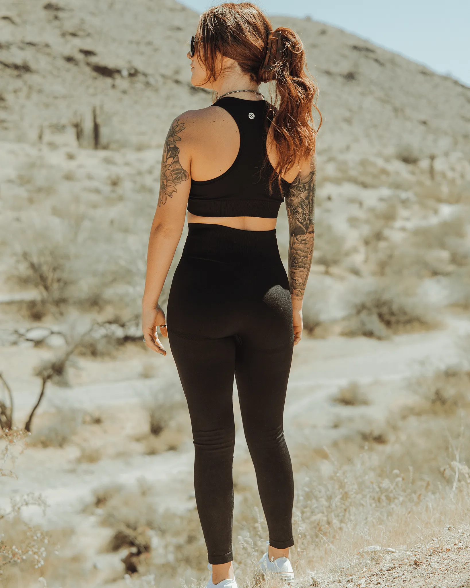 Women's Seamless Leggings - Black