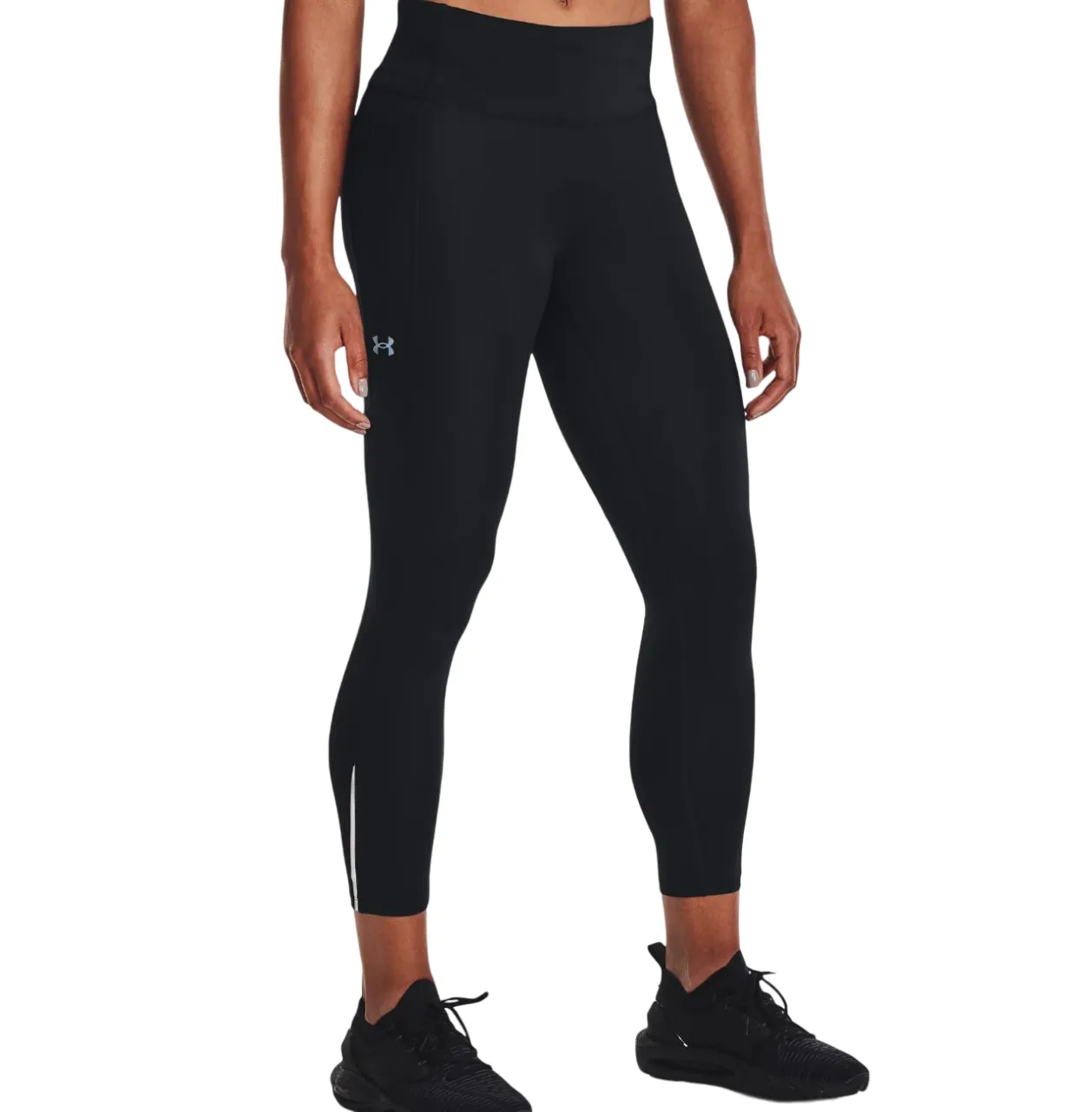 Womens Under Armour Fly Fast 3.0 Ankle Black Leggings