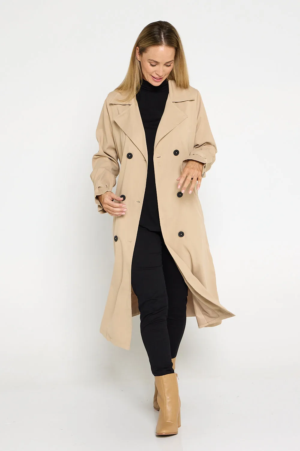 Zimmer Trench Coat - Sand